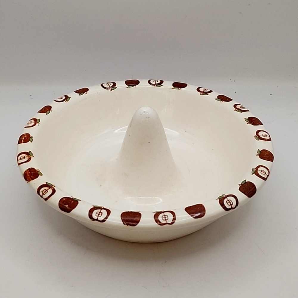 Vintage Ceramic Apple Baker 6.5"